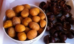 快速剥栗子的2个小技巧