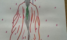 古风美人背影画法