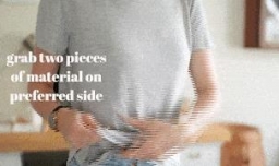 T恤如何打结呢？