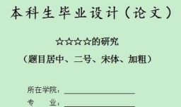 如何书写论文格式？