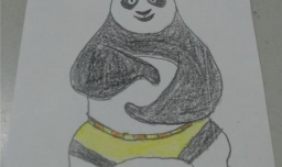 教你画功夫熊猫