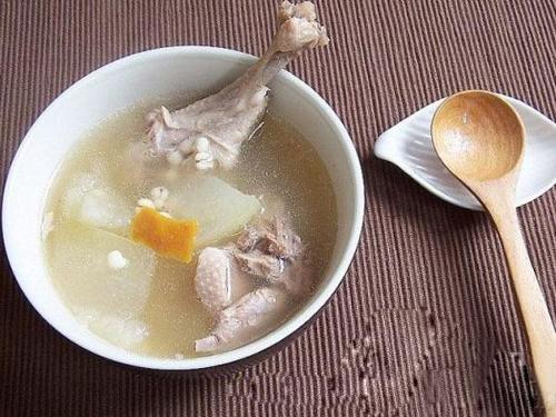 冬瓜炖鸭肉的做法