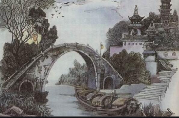 枫桥夜泊原文翻译