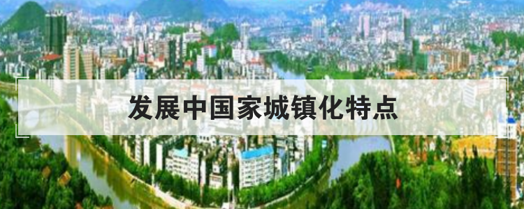 发展中国家城镇化特点