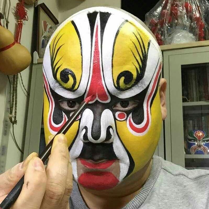 金脸和银脸代表什么人物