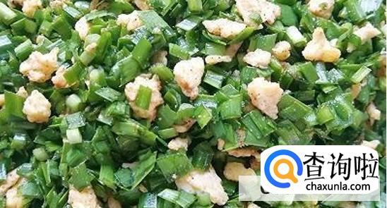 韭菜鸡蛋饺子馅怎么调好吃br