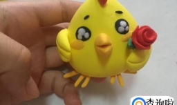 如何用超轻做个的小黄鸡？