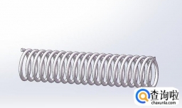 如何用SolidWorks创建一个压缩弹簧？