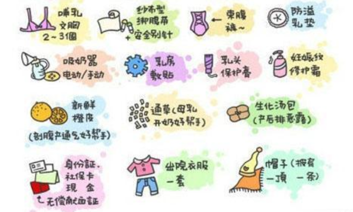 待产包需要准备什么