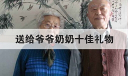 送给爷爷奶奶十佳礼物