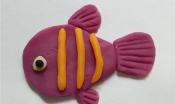 怎样用太空泥做可爱的小鱼