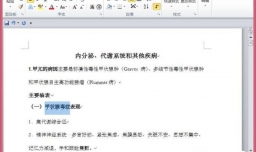 怎样在word里面给文字添加着重号