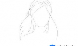 如何画芭比娃娃