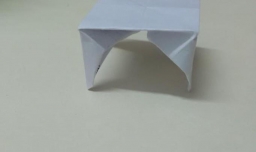 简单的小桌子折纸