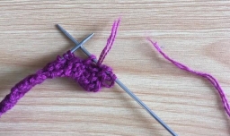 织围巾时怎么续线