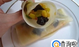 饺子皮做春饼的做法