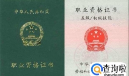 从封面颜色判断职业资格证书等级