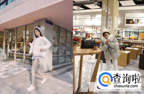 短款棉服怎么搭配好看