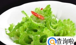 如何凉拌好吃的苦瓜