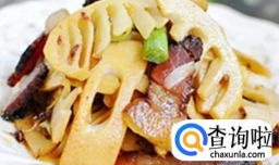 腊肉炒竹笋的的简单做法