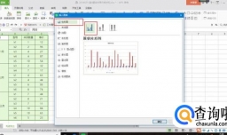 EXCEL制作柱状折线图
