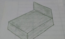 如何画床简笔画