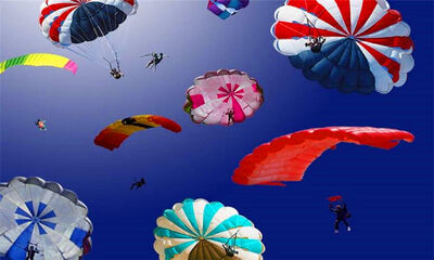 降落伞一般由哪些基本部分组成