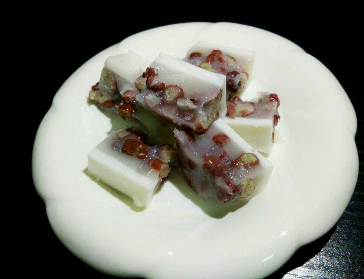 牛奶红豆糕的做法