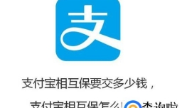 支付宝相互保要交多少钱，支付宝相互保怎么收费