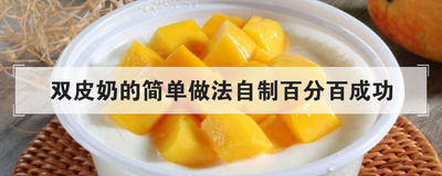 双皮奶的简单做法自制百分百成功