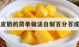 双皮奶的简单做法自制百分百成功