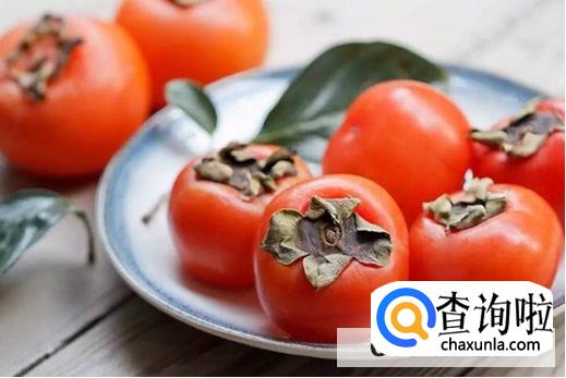 喝奶多久后能吃柿子