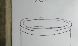 怎样画儿童简笔画大缸？