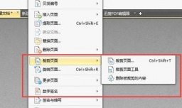 如何对PDF页面进行裁剪
