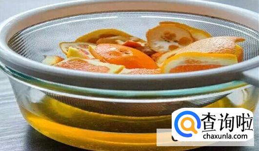 橘子皮日常妙用多多