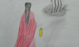 古风背影的画法