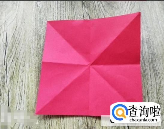 折纸花图文教程