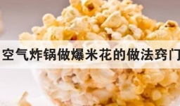 空气炸锅做爆米花的做法窍门