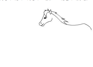 马的简笔画