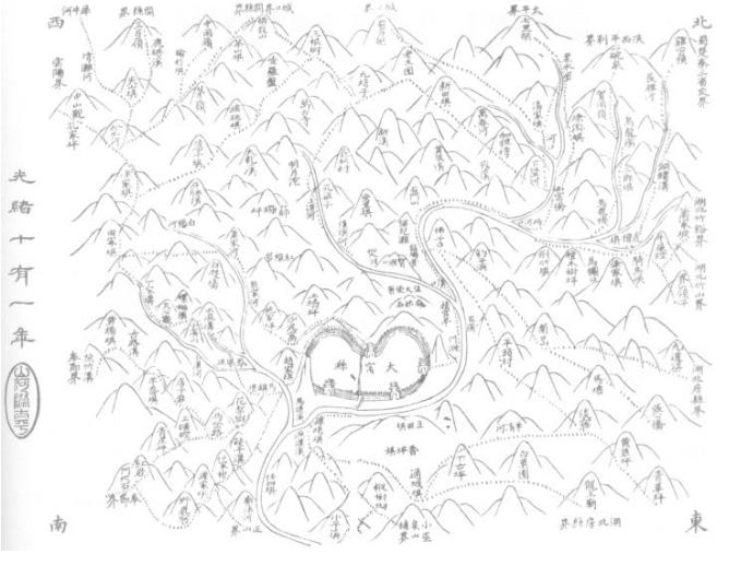 古代是怎么画地图的