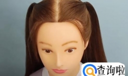 娃娃古装发型教程