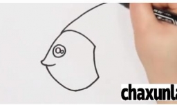 简笔画小鱼图文教程