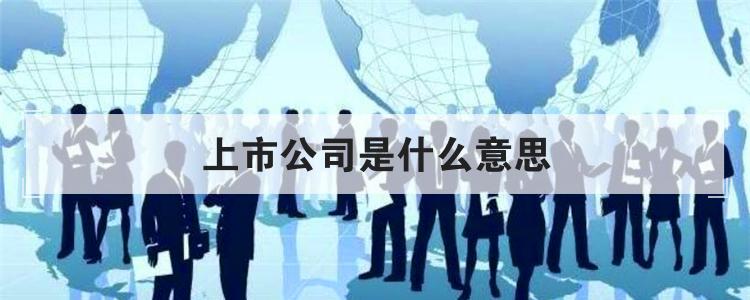 上市公司是什么意思