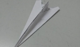 能飞很远的纸飞机 儿童手工折纸飞机步骤图解