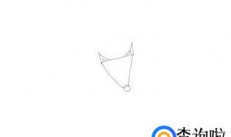 简笔画怎样画一只小九尾狐