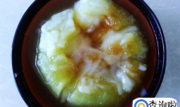 清香润滑的香瓜炖绿豆沙的做法