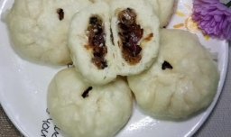 怎样做红枣葡萄干儿黑芝麻包子？