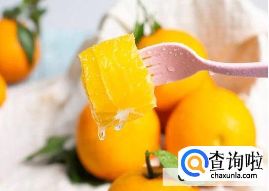 吃了橙可以喝椰奶吗