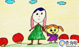 怎样画一幅母亲节送给妈妈的儿童画？