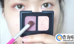 简单眼影化妆教程